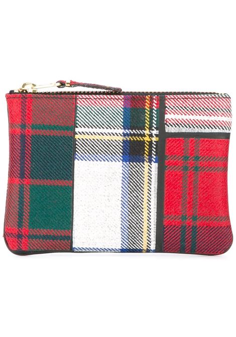 Portafoglio con motivo tartan WALLETS COMME DES GARCONS | Portafogli | SA8100TPRED